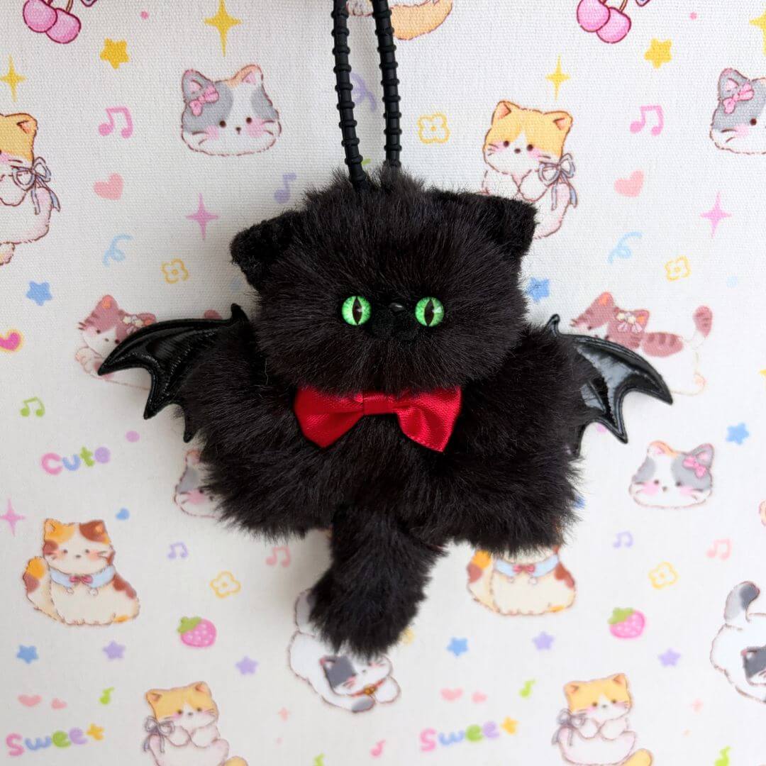 Winged Kitty Pendants
