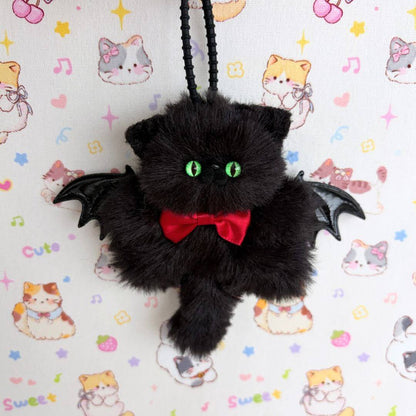 Winged Kitty Pendants