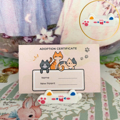 Kitty Card Holder