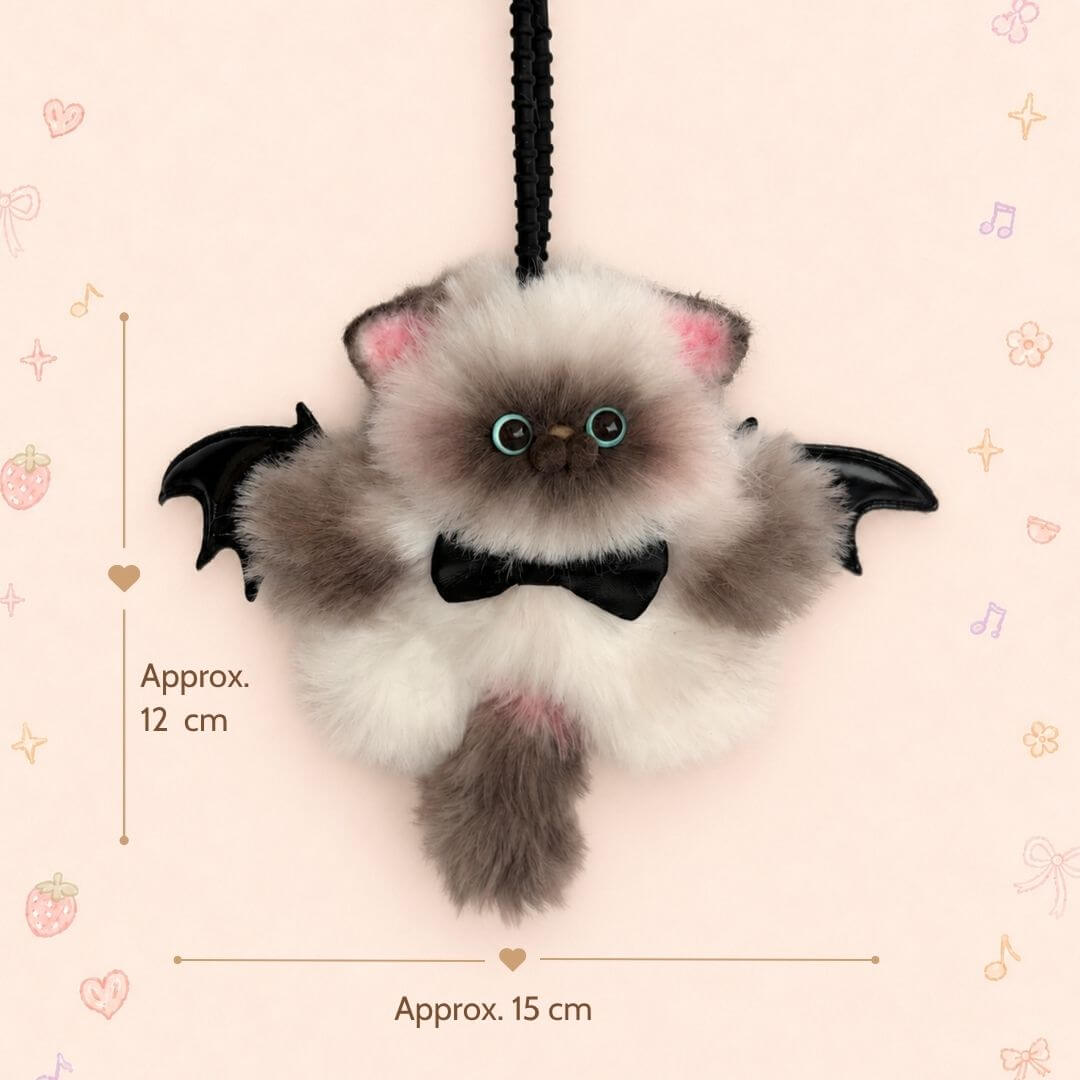 Winged Kitty Pendants