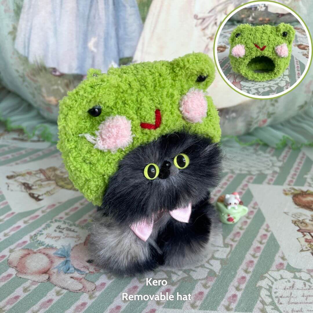 Fluffy Hoodie Kittens