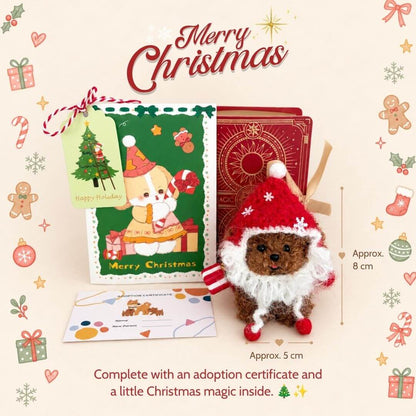 Christmas Bunny & Puppy