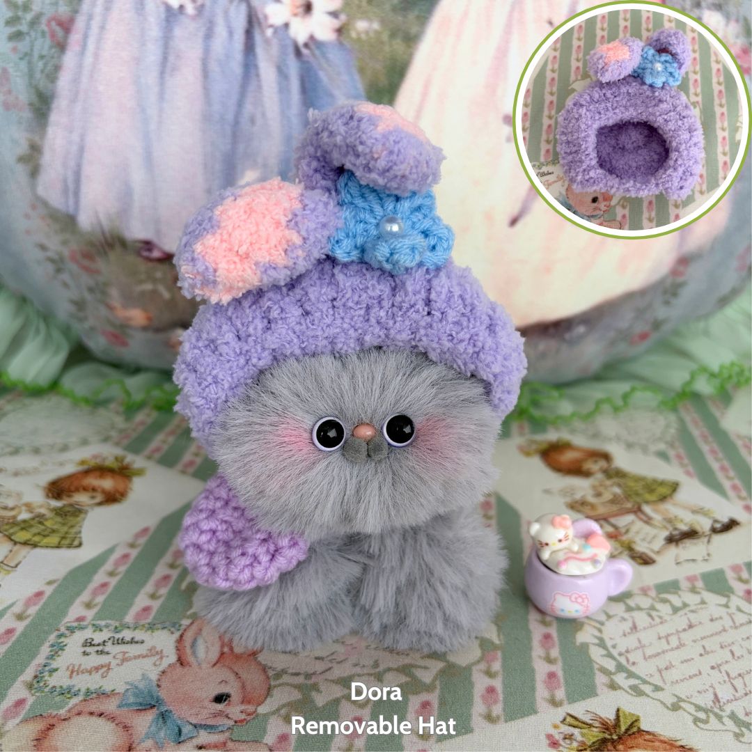 Fluffy Hoodie Kittens