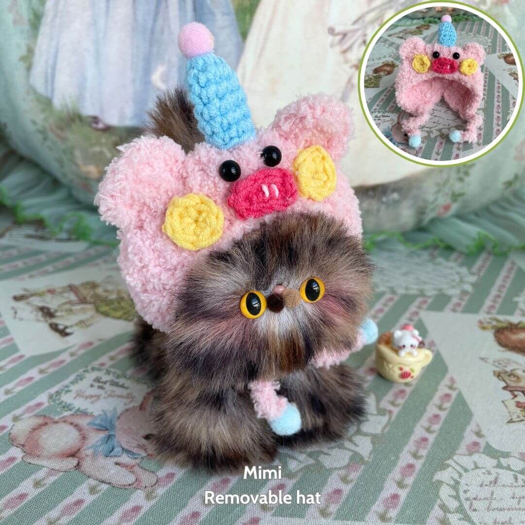 Fluffy Hoodie Kittens