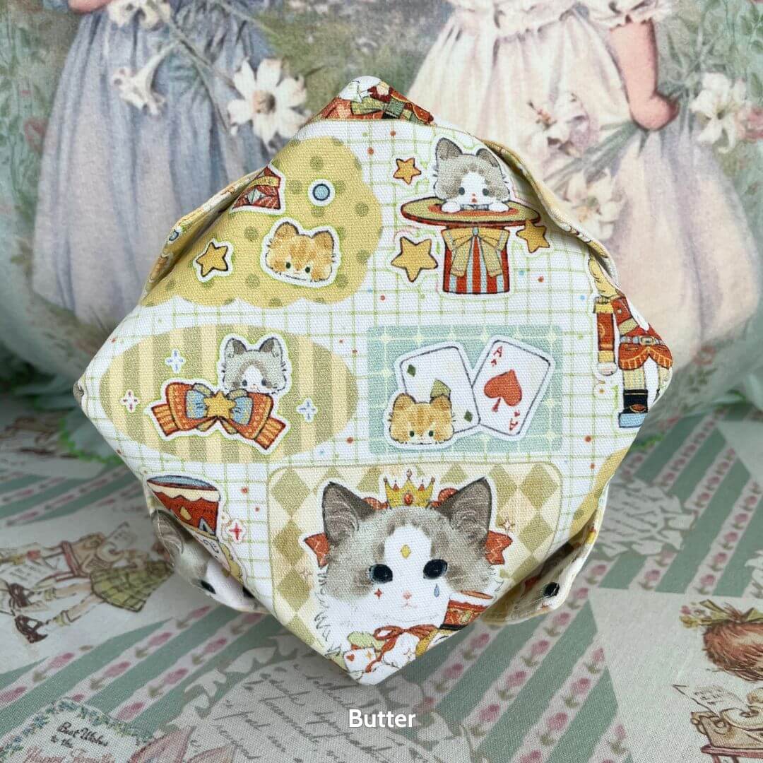 Gingham Cat Catch-All Tray
