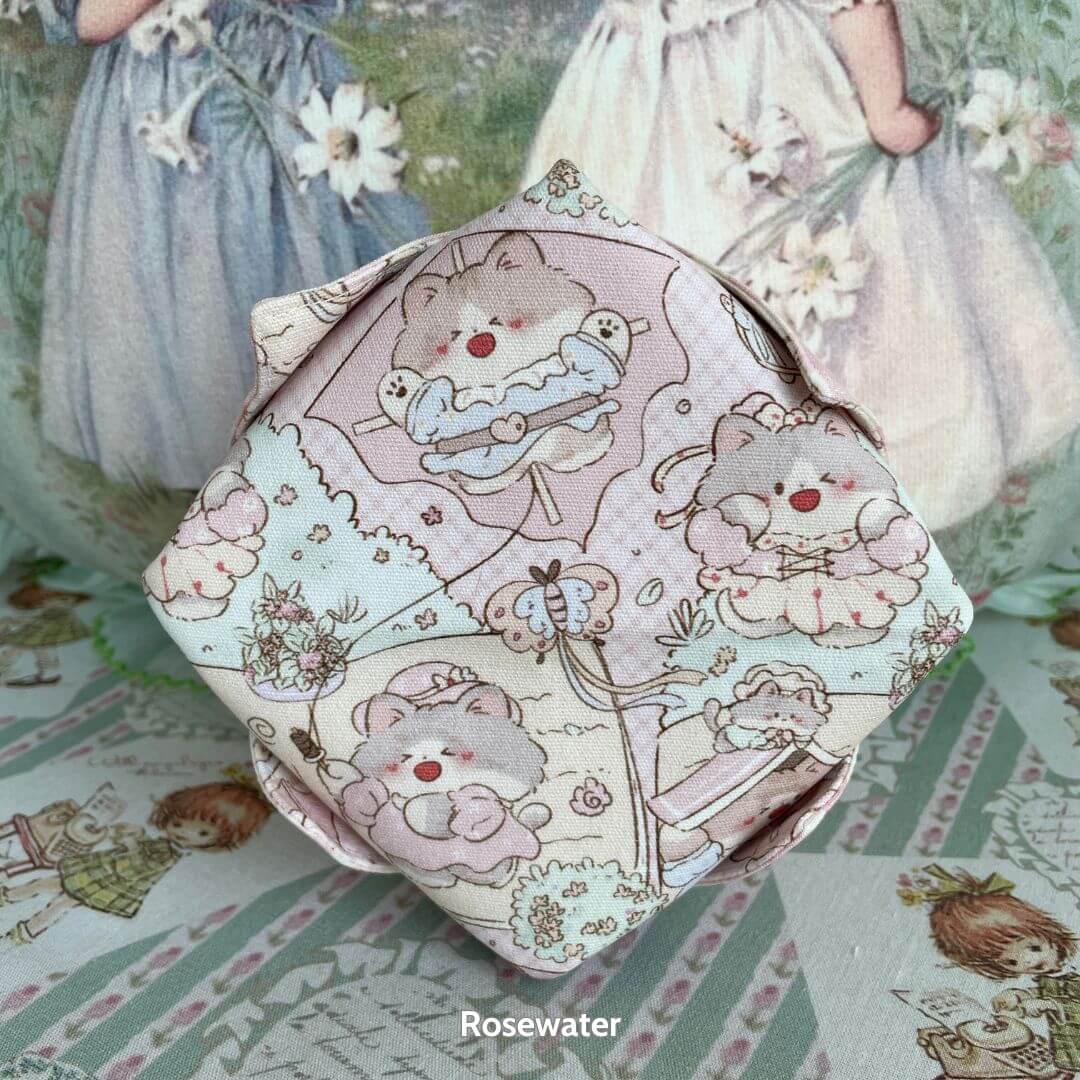 Gingham Cat Catch-All Tray