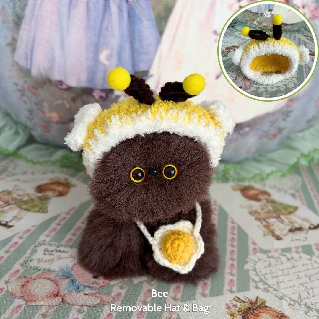 Fluffy Hoodie Kittens