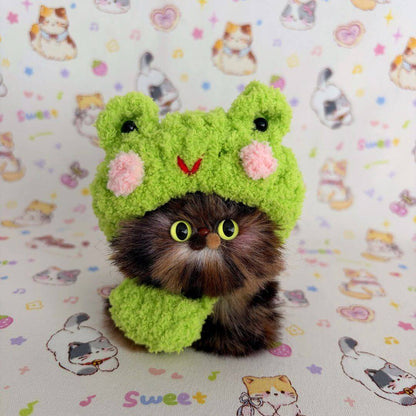 Fluffy Hoodie Kittens