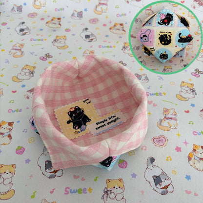Gingham Cat Catch-All Tray