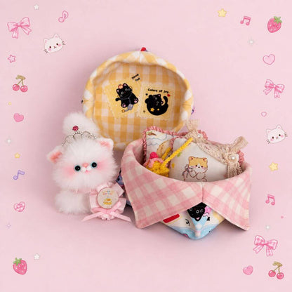 Gingham Cat Catch-All Tray