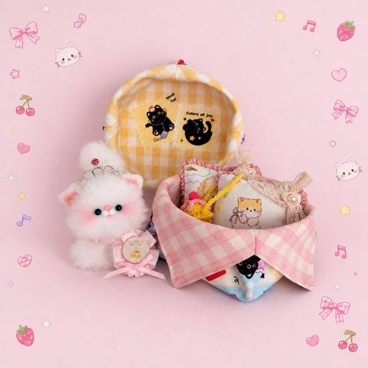 Gingham Cat Catch-All Tray