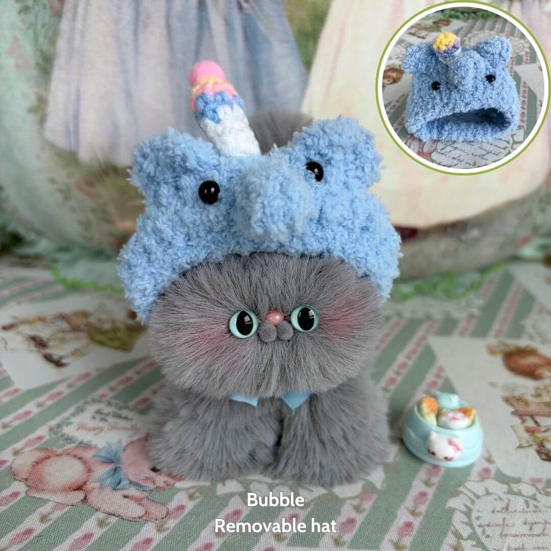 Fluffy Hoodie Kittens