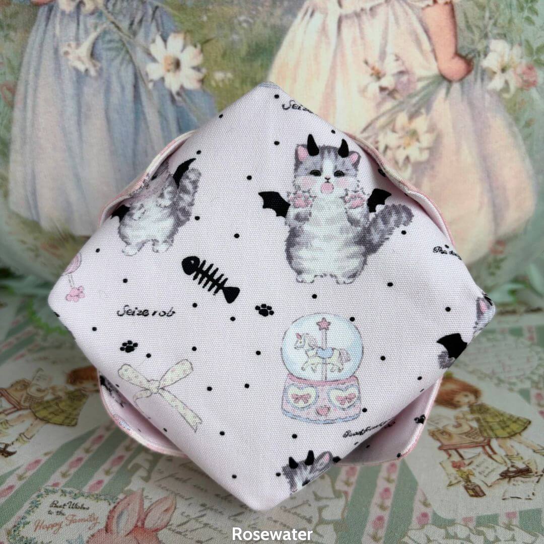 Gingham Cat Catch-All Tray