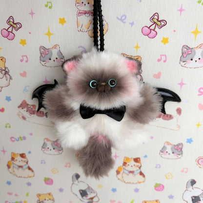 Winged Kitty Pendants