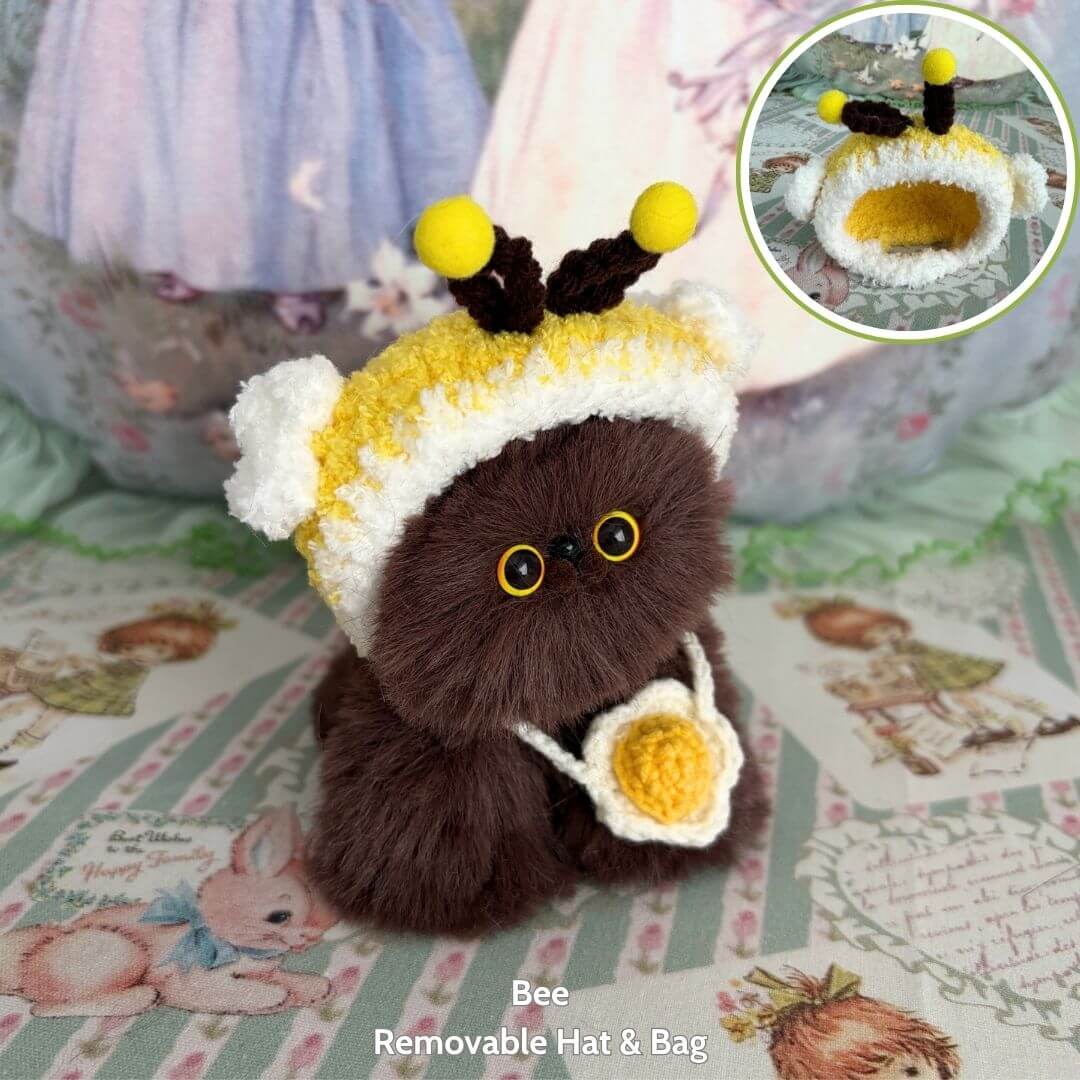 Fluffy Hoodie Kittens