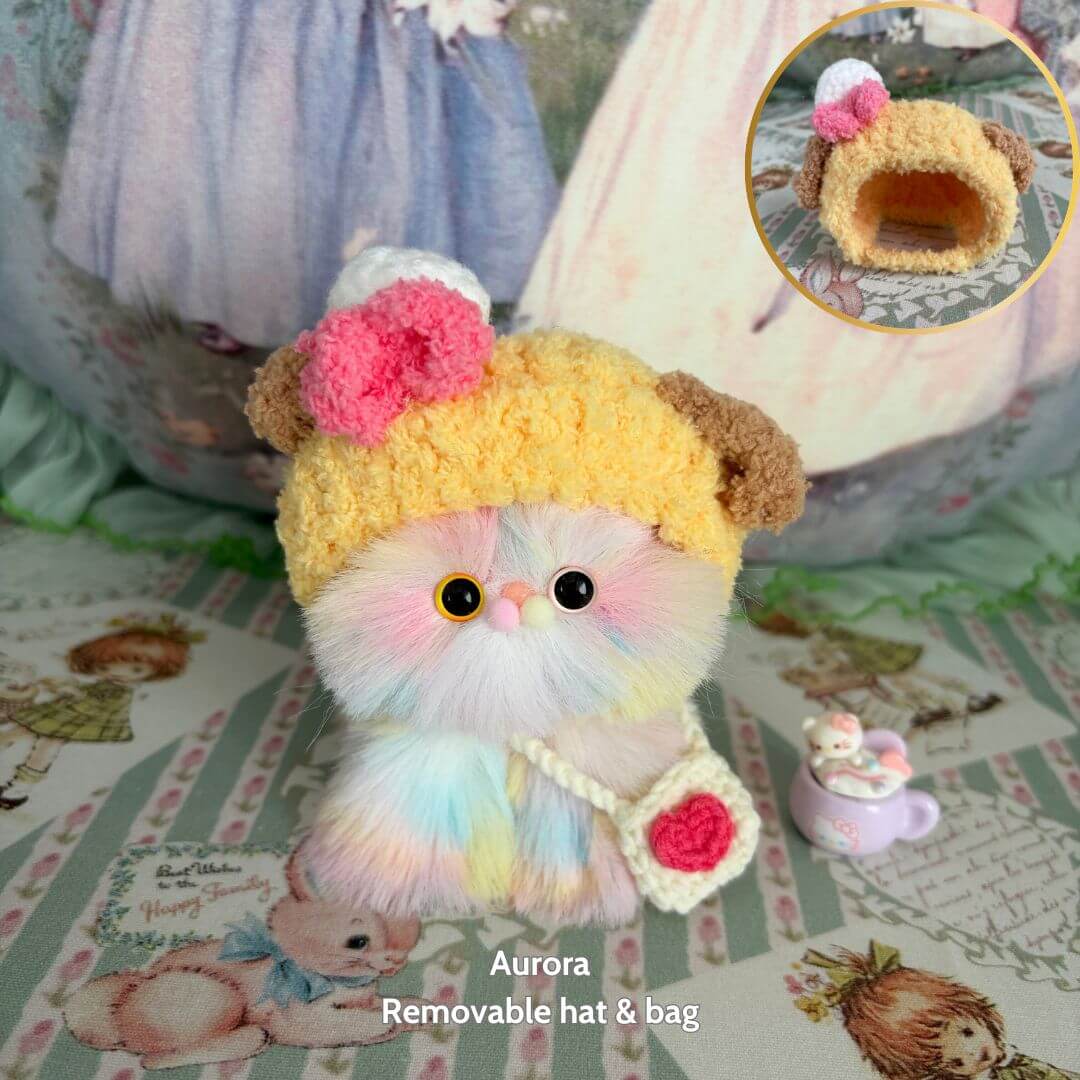 Fluffy Hoodie Kittens