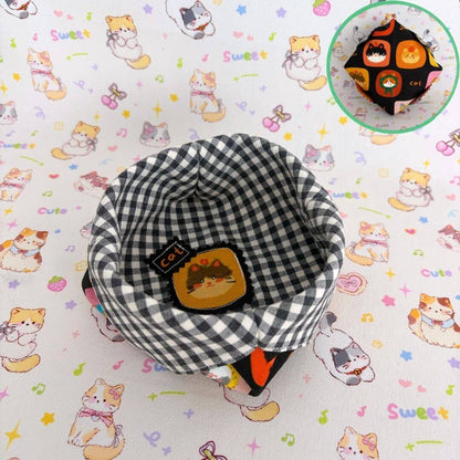 Gingham Cat Catch-All Tray