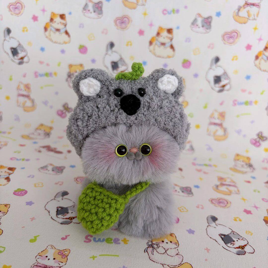 Fluffy Hoodie Kittens