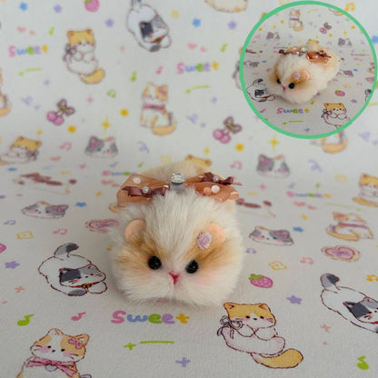 Lying Hamsters Figurines