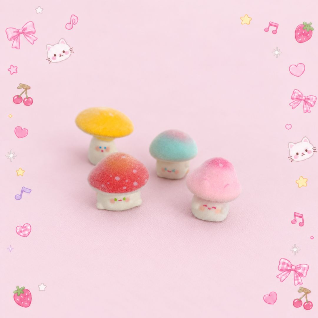 Tiny Mushroom Friends