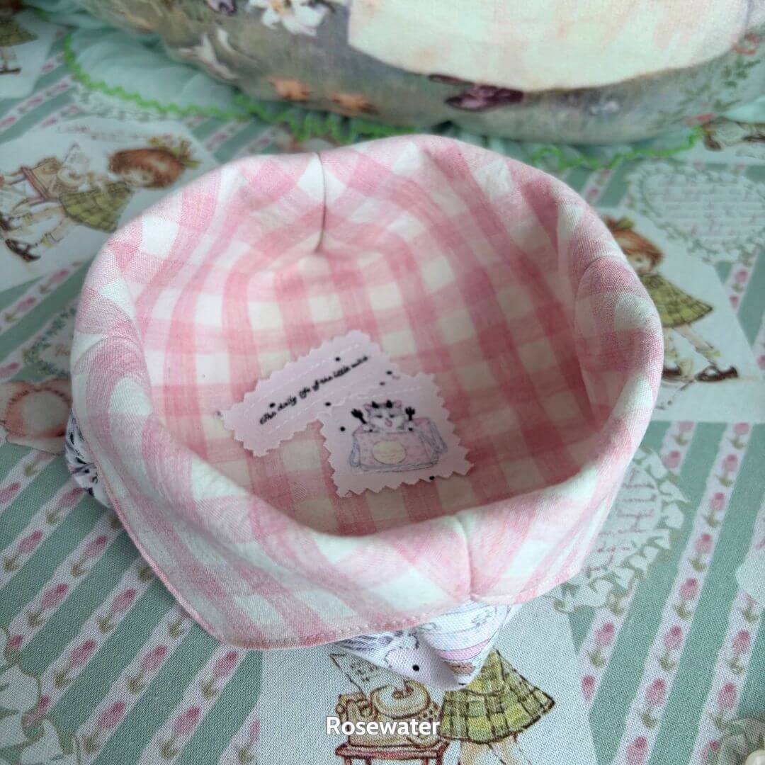 Gingham Cat Catch-All Tray