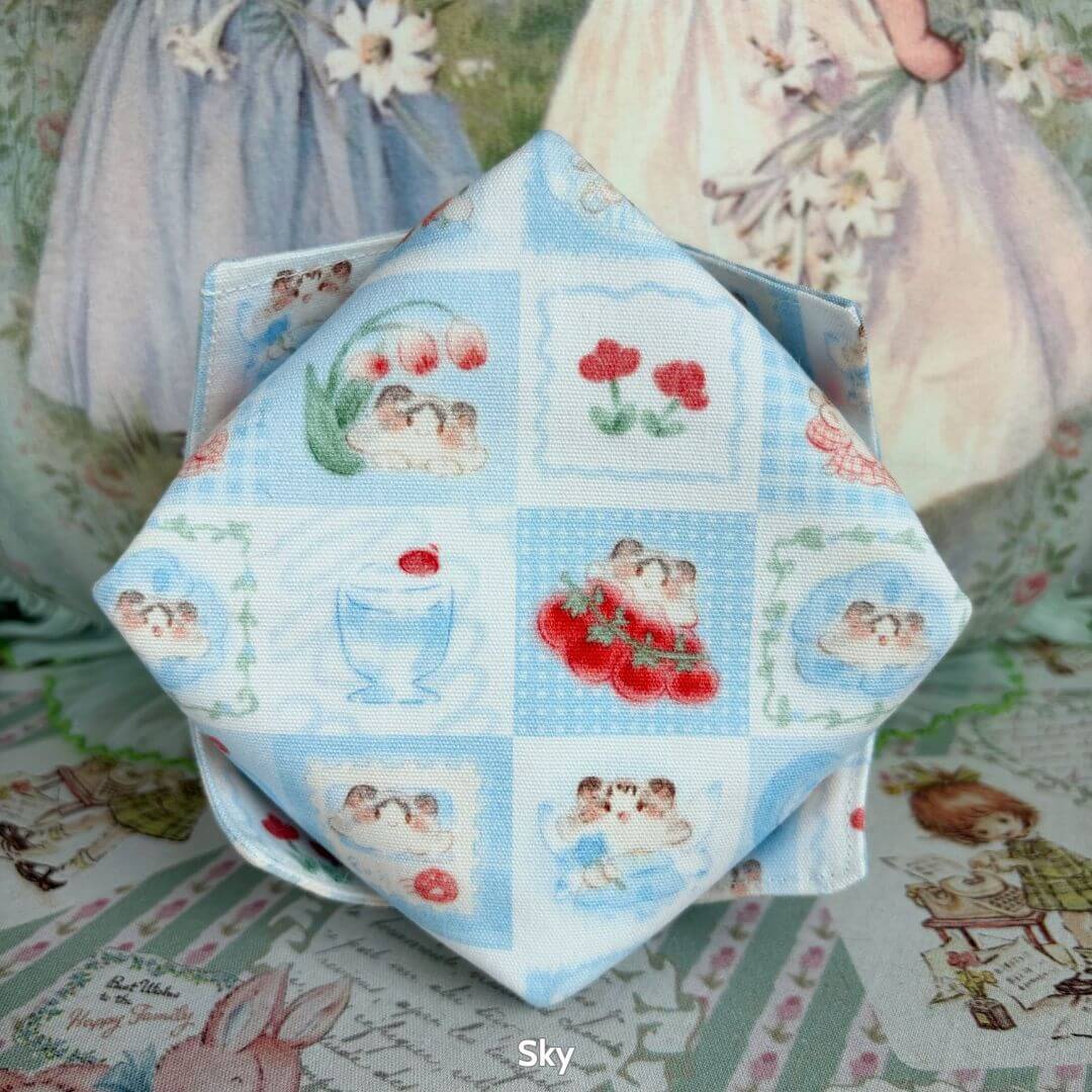 Gingham Cat Catch-All Tray