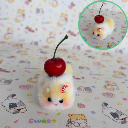 Lying Hamsters Figurines