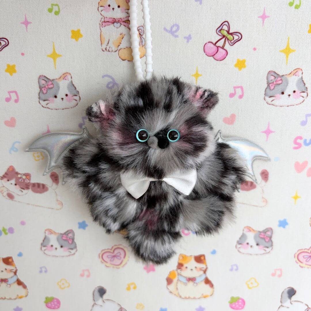 Winged Kitty Pendants