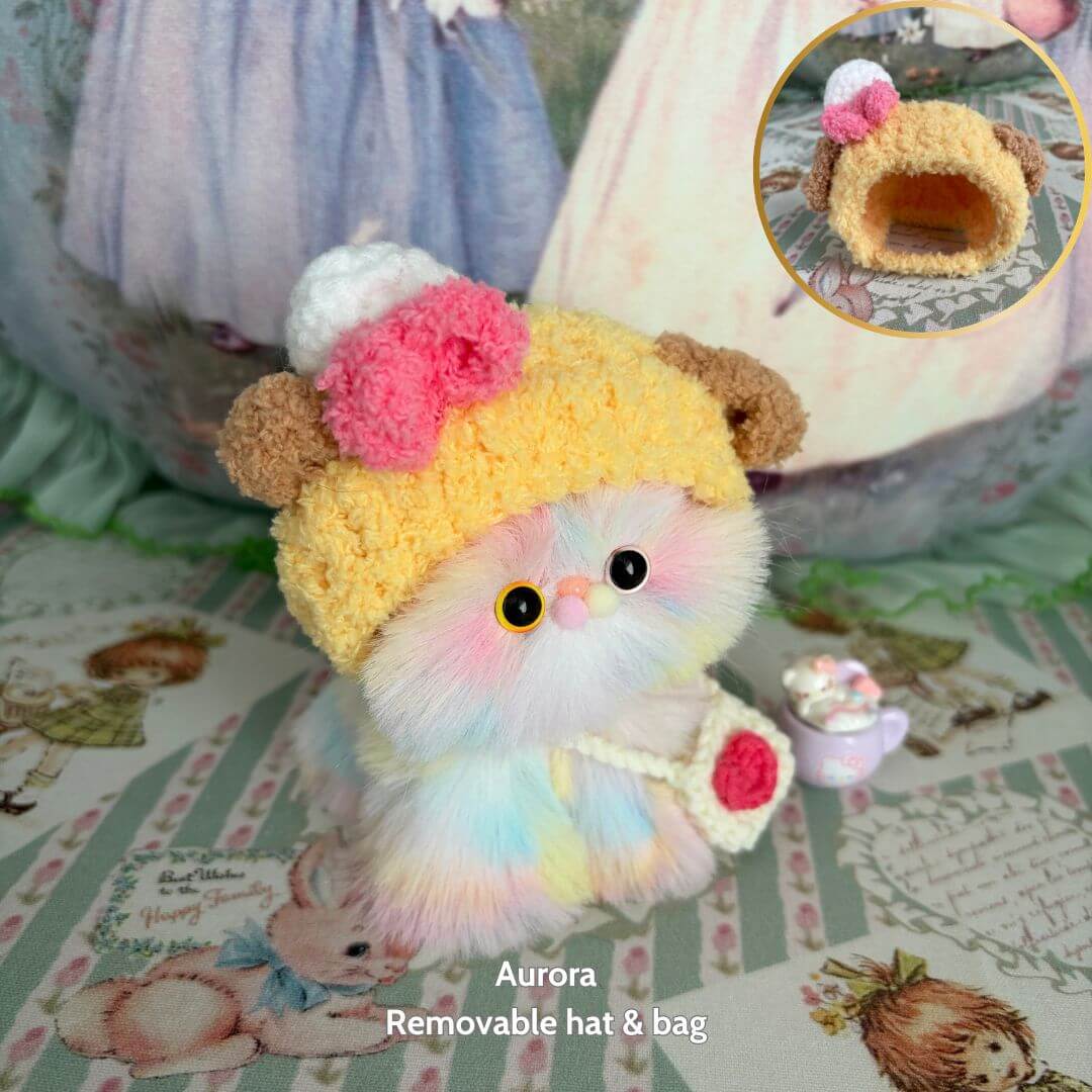 Fluffy Hoodie Kittens