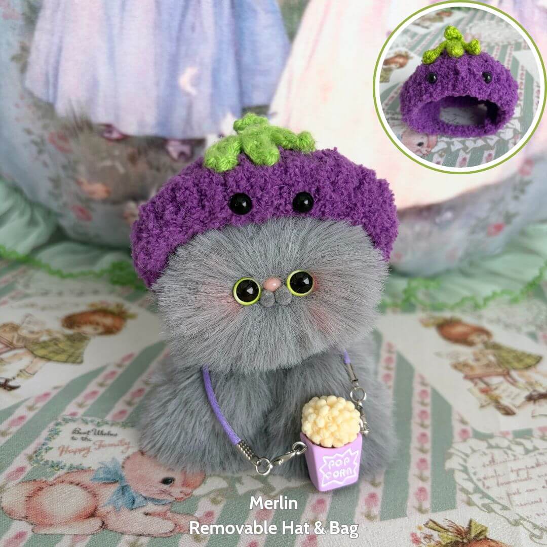 Fluffy Hoodie Kittens