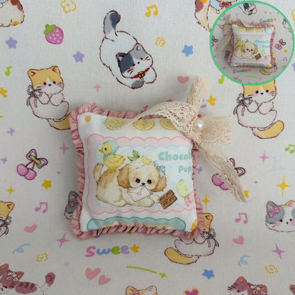 Handmade Mini Cuddle Critter Cushions