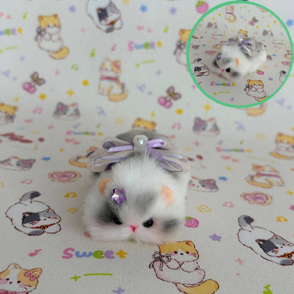 Lying Hamsters Figurines
