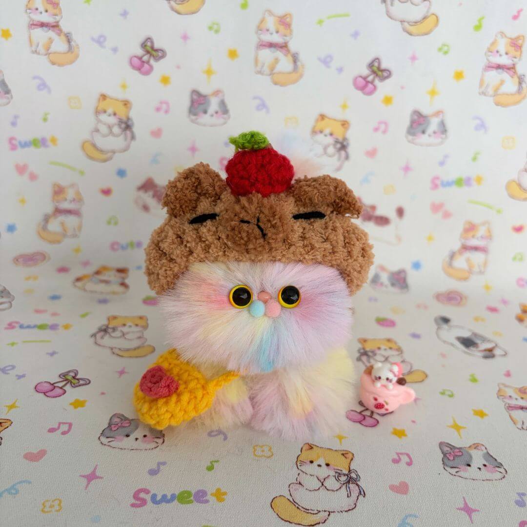 Fluffy Hoodie Kittens