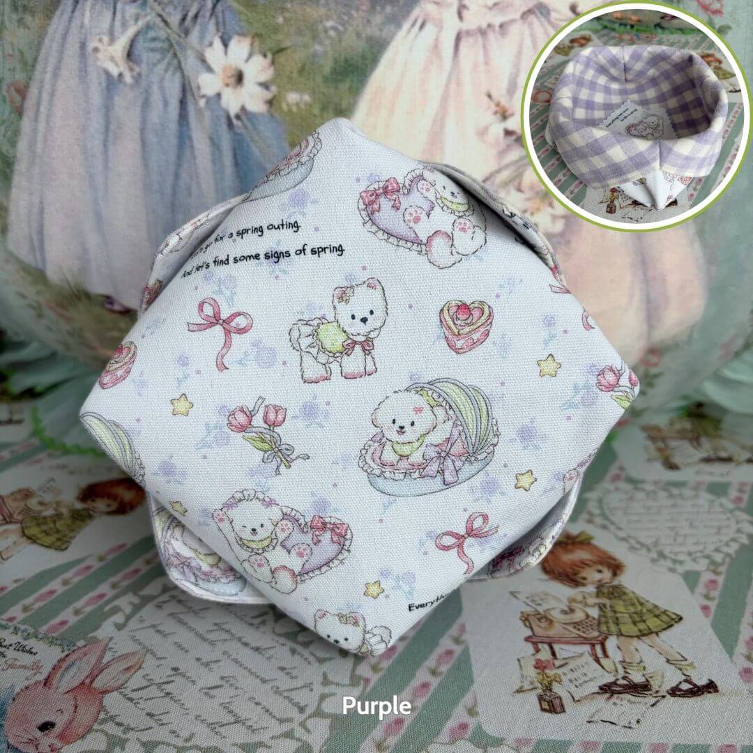 Gingham Cat Catch-All Tray