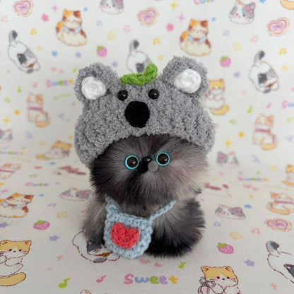 Fluffy Hoodie Kittens