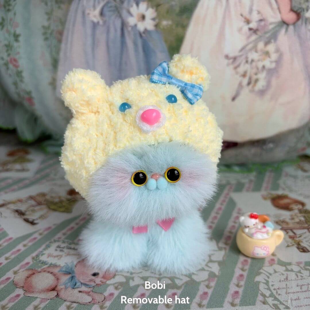 Fluffy Hoodie Kittens