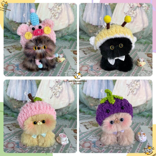 Fluffy Hoodie Kittens