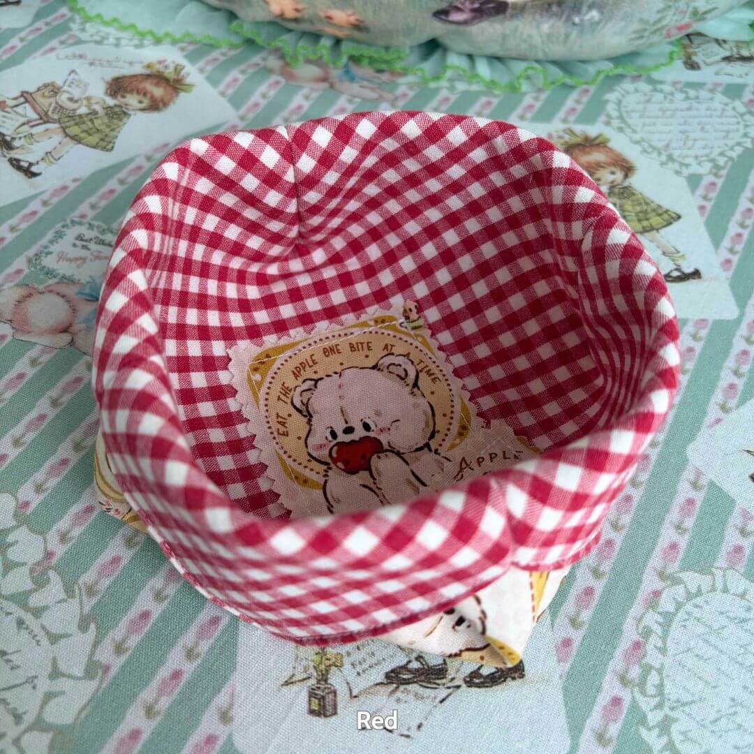 Gingham Cat Catch-All Tray