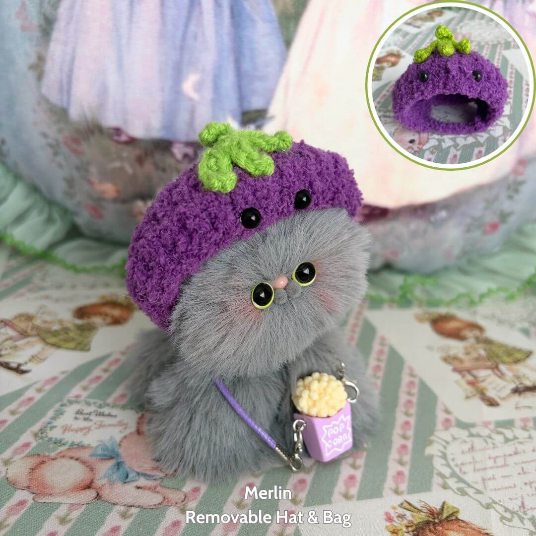 Fluffy Hoodie Kittens