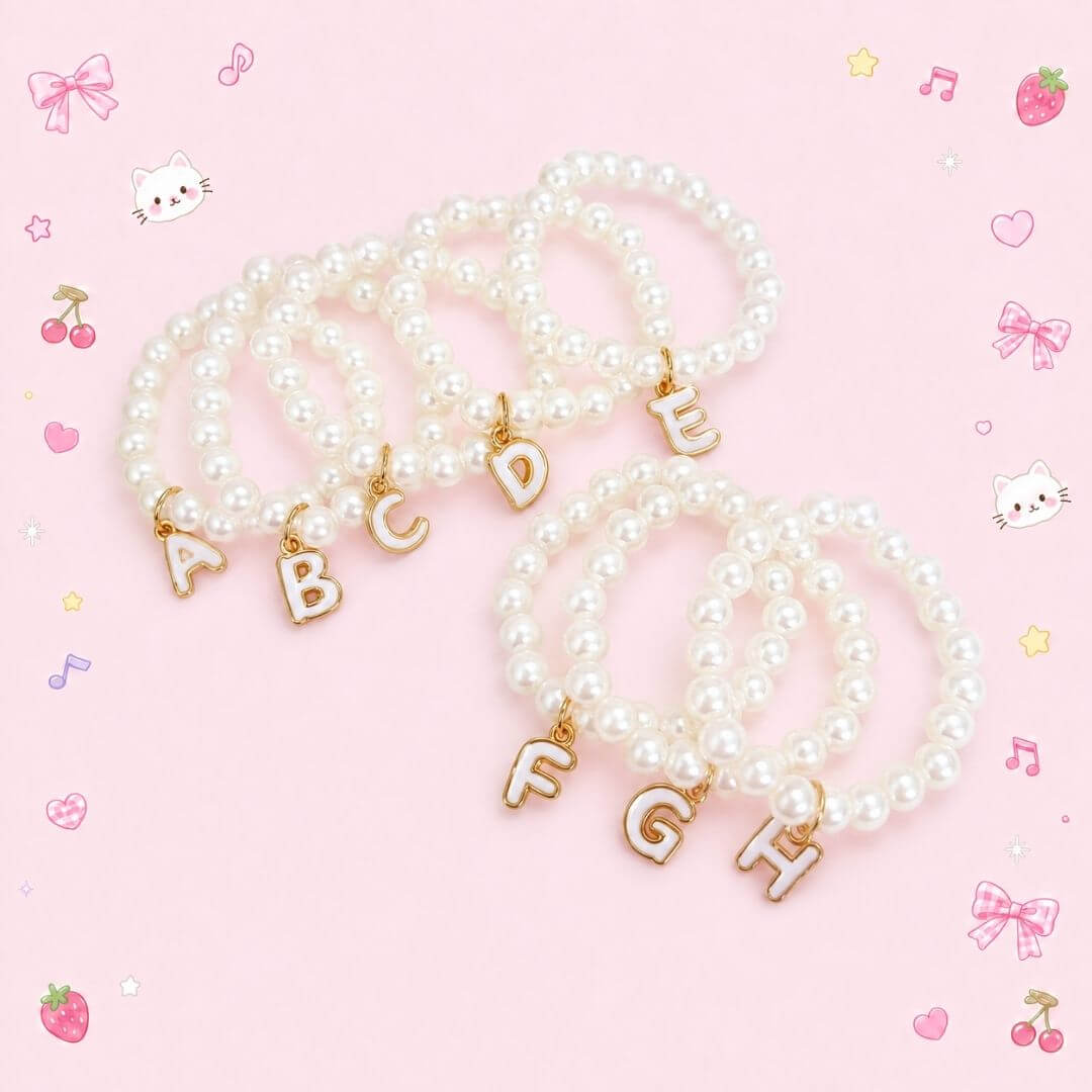 Initial Pearl Necklace