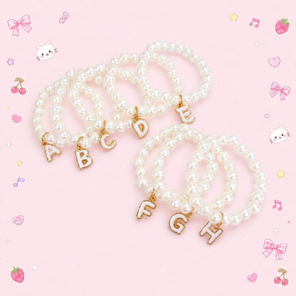Initial Pearl Necklace