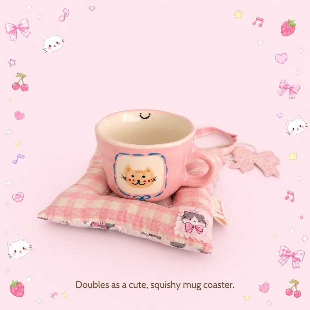 Kitten Coasters – For Cups and Kitten Display
