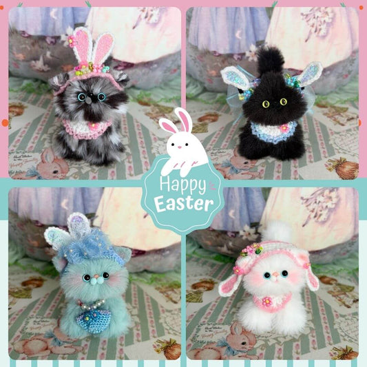 Easter Bunny Kitties (Limited Edition)