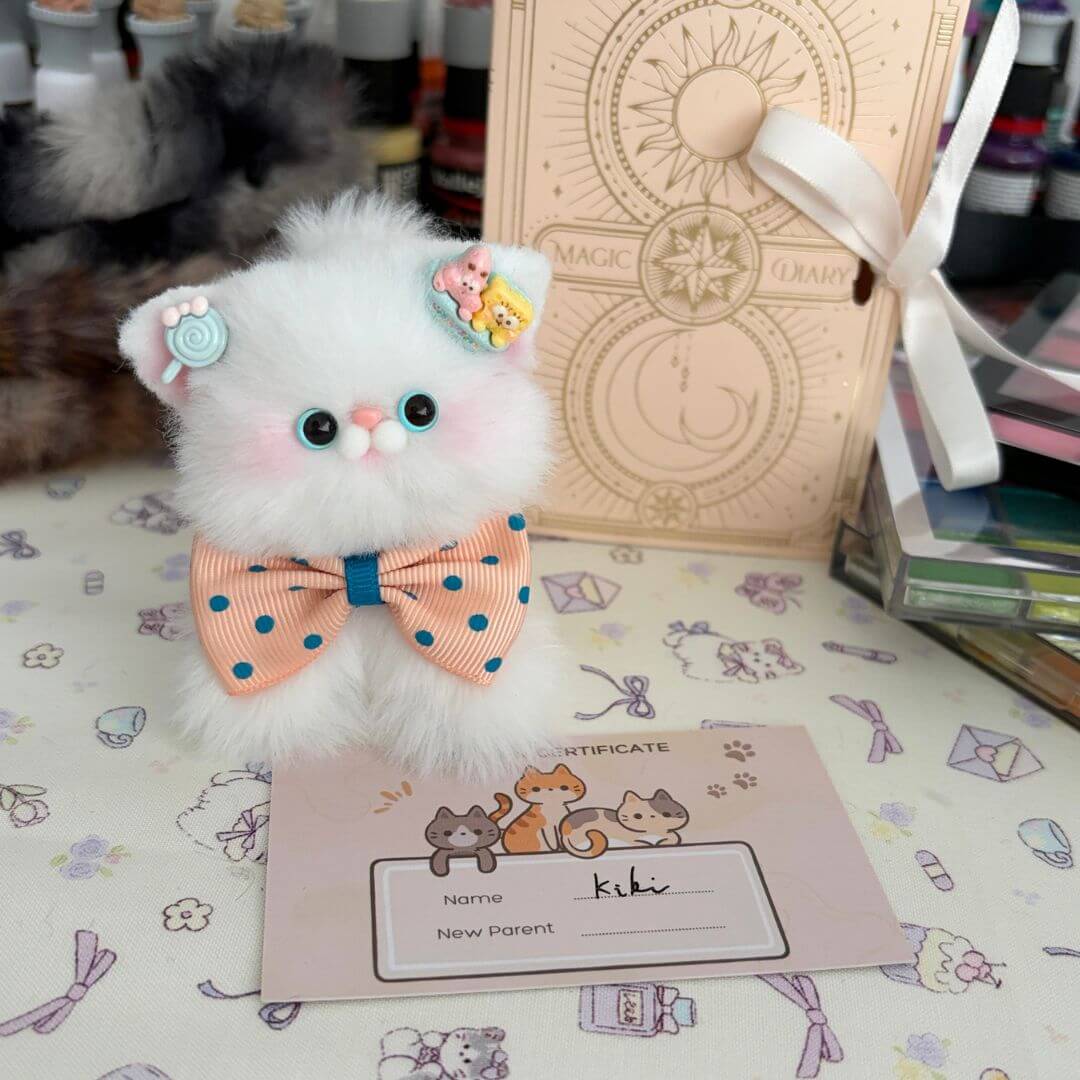 A one-of-a-kind handmade companion