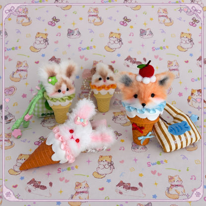 Fluffy Scoops Pendants