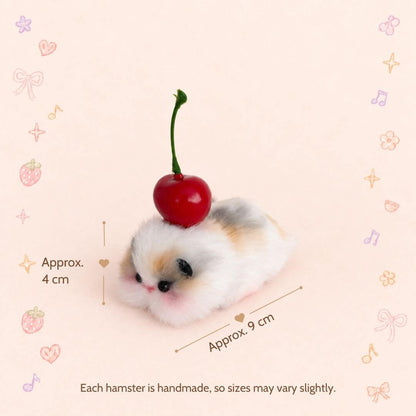 Lying Hamsters Figurines