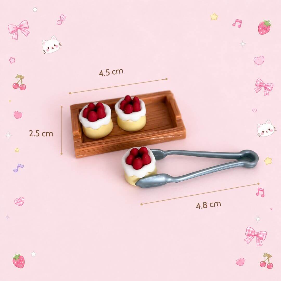 Mini Strawberry Cake Set