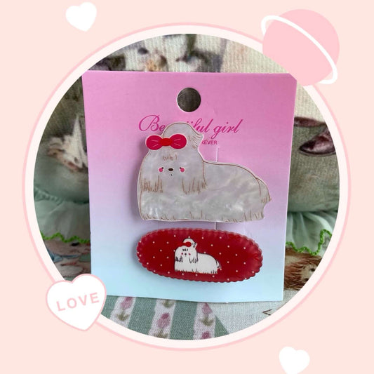 Cute Zootopia-inspired hair clips for versatile use, featuring adorable animal designs, perfect for bags or clothing.