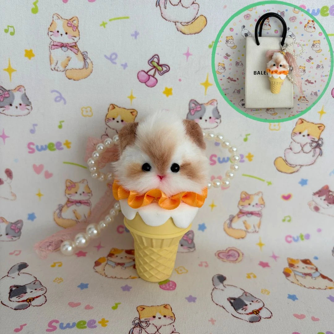 Fluffy Scoops Pendants - Buttercup