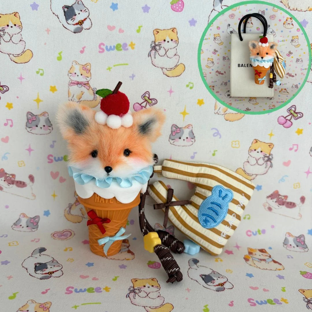 Fluffy Scoops Pendants - Maple